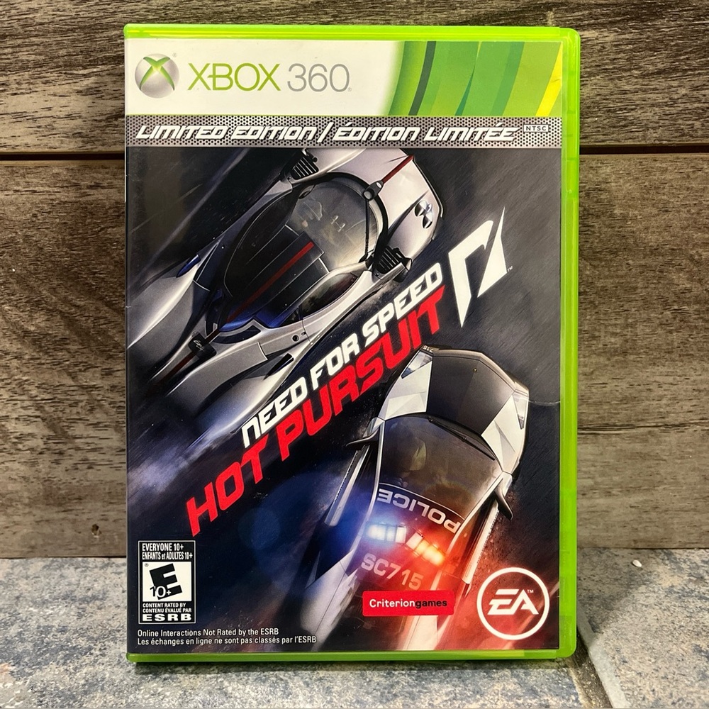 5 for $60 need for speed hot pursuit x box 360